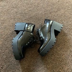 Platform Oxford Shoes